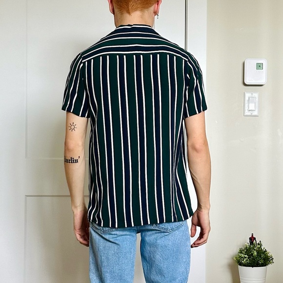 H&M Stripped Button Down - Picture 2 of 3